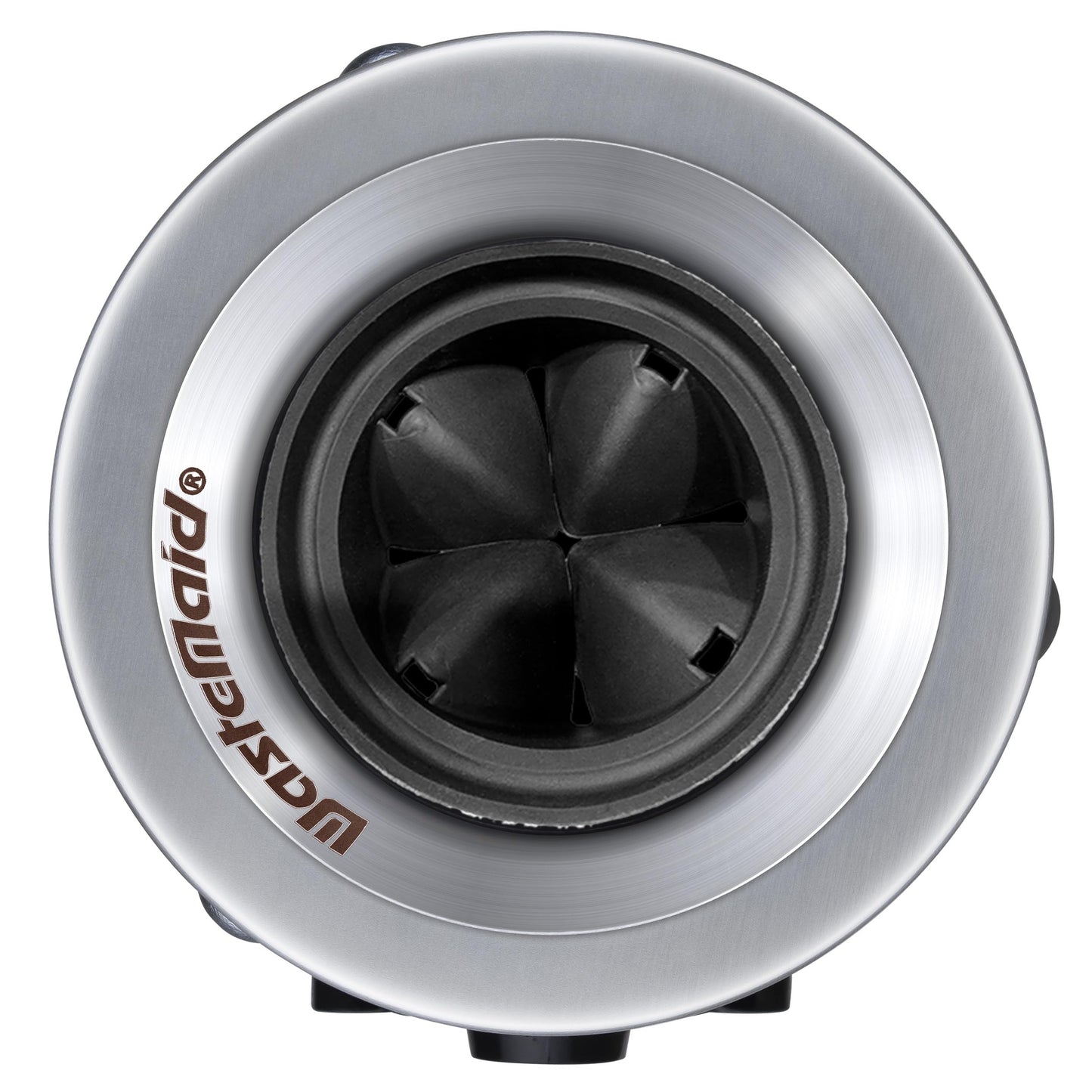 Waste Maid 10-US-WM-058-3B Garbage Disposal Anti-Jam Stainless Steel Food Waste Grinding System, 1/2 HP Economy, Black