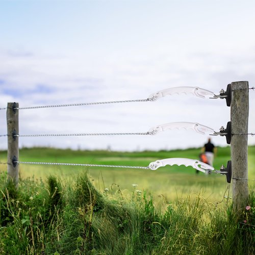 10 Pack Plastic Electric Fence Gate Handle, Insulated Plastic Hook, Suitable for Building Electric Fences