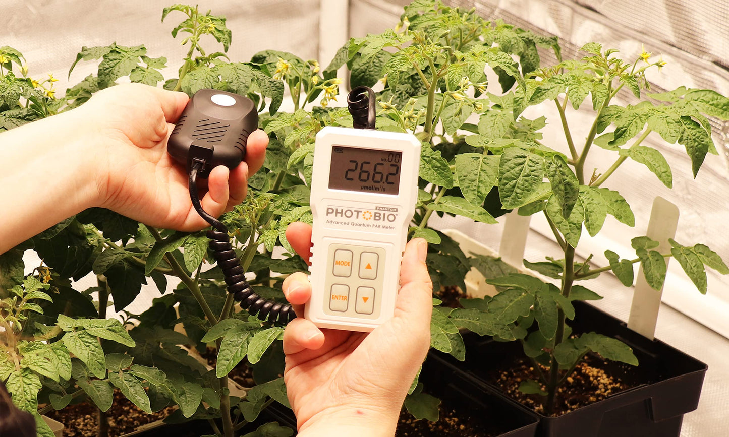 PHOTOBIO LGBQM2 Advanced Quantum Sensor PAR Meter (Micromoles), Measure Light Intensity