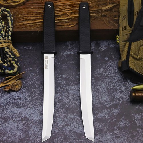 WPKOPYA 14.2-inch fixed Japanese knife, 440C steel blade, suitable for hunting, outdoor camping, survival, and EDC tools