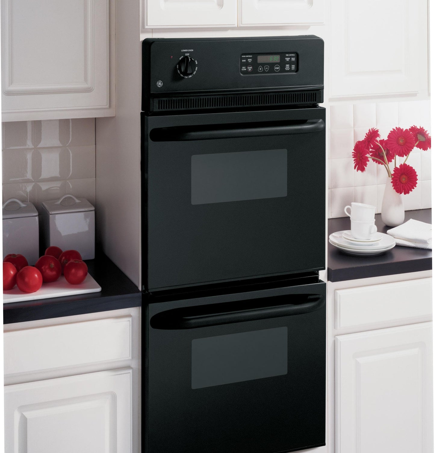 GE JRP28BJBB Electric Double Wall Oven