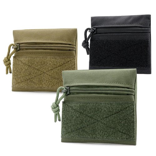 Qavctw 3 Pack Tool Pouch Zipper Bag Tactical Utility Pouches with Hook and Loop Multipurpose Storage Organizer Tool Pouches