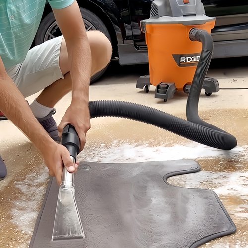 Happy Tree Universal Fit All Shop Vacs with 2-1/2" and 1-7/8" and 1-1/4" Adapters Wet-Dry Extraction Accessory for Upholstery & Carpet Cleaning and Auto Detailing, Shop Vac Extractor Attachment
