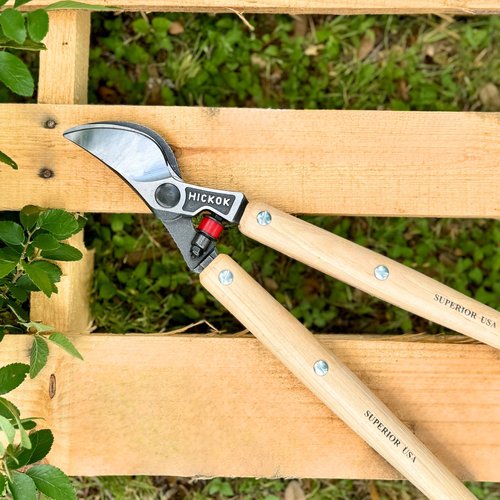 Hickok Heavy Duty Tree Lopper – Long Reach Tree Branch Cutter with Hickory Wood Handles | Professional Arborist Pruning Tool Made in USA | 30-Inch