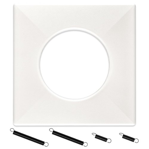 Zookpr S97010319 Bathroom Exhaust Fan Cover for Broan Grille with Springs - 161, 162, 9412D-R01, 9417DN-R01 (Replaces 99111347) for Bulb Ceiling Heater