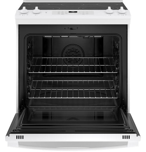 GE APPLIANCES JS760DPWW GE(R) 30" Slide-In Electric Convection Range with No Preheat Air Fry