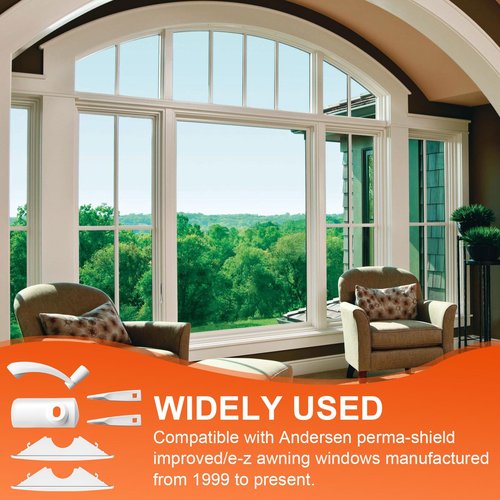 1521026 Hardware Pack Fit for Andersen PSA Classic Style Awning Windows - White