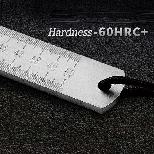 Heavy Duty Ruler Self Defense, Heavy Duty Rulers for Construction, 20" 50cm Stainless Steel Meter Stick, Metal Rulers Kit - Perfect Straight Edge (Mix, 3mm)