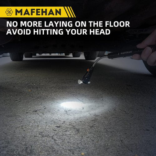 LED Magnetic Pickup Tool for Men – Cool Gadgets with Telescoping Neck, Unique Gifts for Dad, Husband, Grandpa, Boyfriend – Birthday, Christmas, Stocking Stuffers, White Elephant Gifts