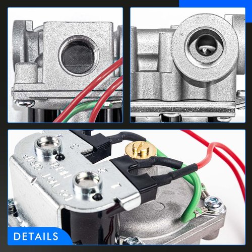 93844 RV Water Heater Gas Control Valve Compatible with Dometic Atwood 6 and 10 Gallon Water Heater GC10A-4E G6A-8E G6A-6E G6A-4E G10-3E GC6AA-10E | Solenoid Gas Valve Replaces# 93870, 93321, 92078