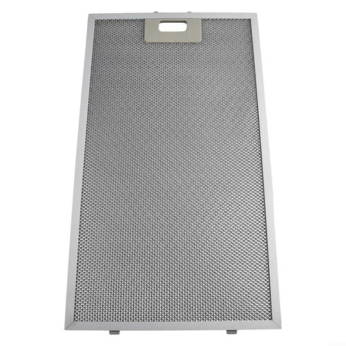 Range Hood Filter 460x260mm Stainless Steel 5-Layer Aluminum Grease Easy Replace for Kitchen Ventilation Silver 1PCS Maintains Airflow