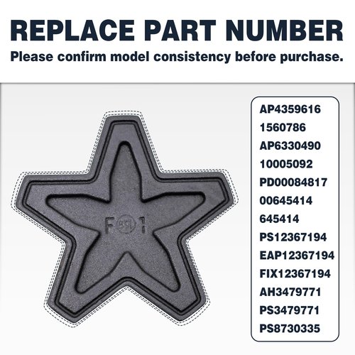 00645414 Cosamatcozon Upgraded Range Burner Cap - Compatible with Some Bosch and Thermador Gas Cooktops