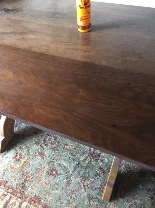 Howard Products Beeswax Wood Polish & Conditioner, Feed-N-Wax for Wood Furniture Polish, 16 oz, Orange