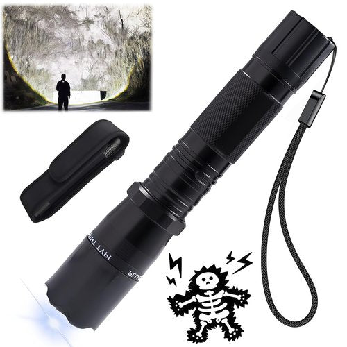2025 New Gootatic Voltguard V95 Stun Torch – Light The Way, USB Power in, for Camping, Fishing, Car Essentials and Survival Kits (1 PCS)
