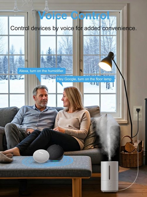 EIGHTREE Zigbee Smart Plug 15A, Energy Monitoring, 𝗭𝗶𝗴𝗯𝗲𝗲 𝗛𝘂𝗯 Required, Zigbee Repeater, ETL Certified, Smart Plugs That Compatible with Alexa & Home Assistant & SmartThings, 4 Packs