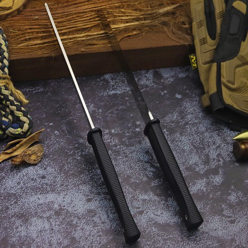 WPKOPYA 14.2-inch fixed Japanese knife, 440C steel blade, suitable for hunting, outdoor camping, survival, and EDC tools