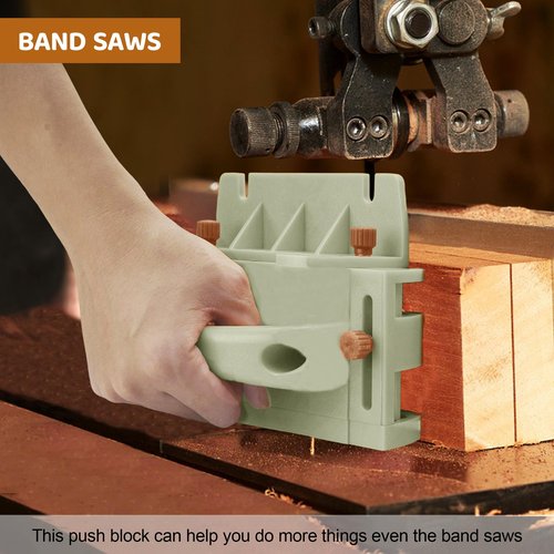 Kiahao Table Saw Push Block for Woodworking Router Tables Band Saws Jointers Pushblock Cuts Safe for Widgets Difficult Cuts ThinRips Dowel Cuts Prevent Kickback and Protect Hands