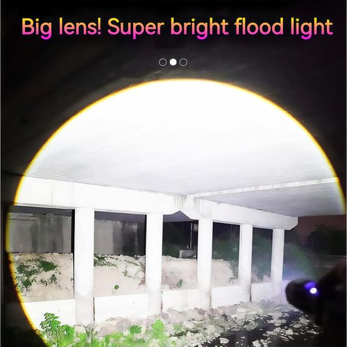 2025 New Gootatic Voltguard V95 Stun Torch – Light The Way, USB Power in, for Camping, Fishing, Car Essentials and Survival Kits (1 PCS)