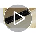 Redunest 10 Pack 3.2 Inch Heavy Duty Black Corner Brackets for Furniture