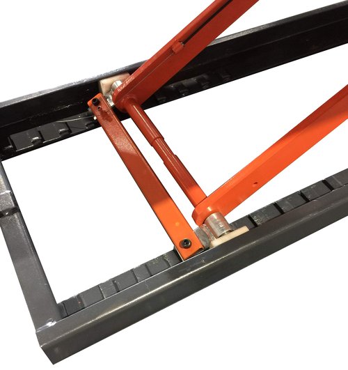APlusLift Falcon MT2200X ATV UTV 2200LB Electric Hydraulic 61" Wide Lift Table with Side Extensions / 2 Year Warranty