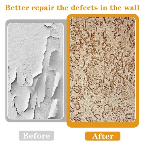 Mabor 2Pcs Texture Sponges, Sponge for Patch/Repair Ceiling Drywall Wall, Round Clay Sponges for Pottery, DIY Painting Ceiling Wall Texture