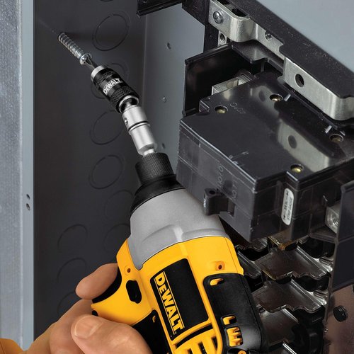 DEWALT Pivoting Impact Driver Bit Tip Holder with Ring (DWPVTHLD)