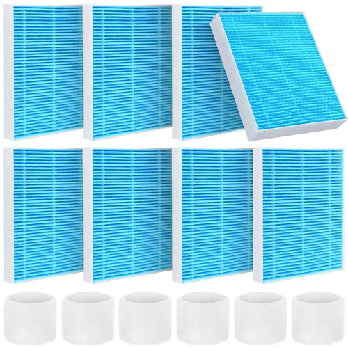 OOBILA 8-Pack Replacement Filters Compatible with LEVOIT Superior 6000S Smart Evaporative Humidifier, Upgraded Material with 6 Pack Sponge Filters, Effectively Capture Large Particles and Minerals