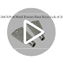 2-Pack Frigidaire Freezer Door Keys – Metal Key for Frigidaire Kenmore & More