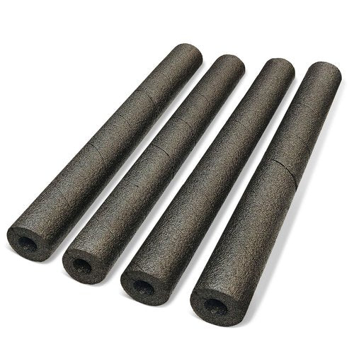 4 Pack Pipe Insulation Foam Tube,15.7” Black Snake Wrap for Hot and Cold Pipes,Pool Noodles Foam for Outdoor Indoor Swimming Pool Handle,Spigot,Sprinkler,Heater Pipes