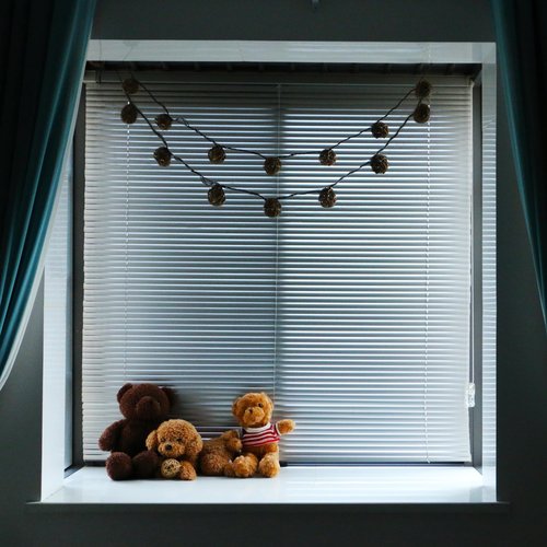 ACRAFT Rattan Ball String Lights Plug in Fairy Lights for Indoor Outdoor Patio Garden Balcony with End-to-end Connector Decorative Lighting-Brown Cord 10 Led 8.5ft