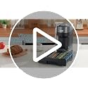 Vtopmart Black Vertuo Pod Drawer Organizer for Nespresso Vertuo Pods