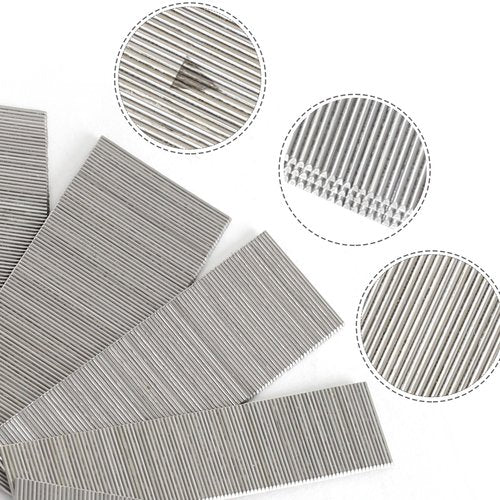 HAMWOO 10000Pcs 23 Gauge Stainless Steel Pin Nails, Headless Pinner Nails (3/8",5/8",4/5",1",1-3/16") assorted 5 sizes for Molding Cabinetry Building photo frame,handicrafts