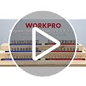WORKPRO Magnetic Socket Organizer, 3/8" Adjustable Push-Button Socket Rail