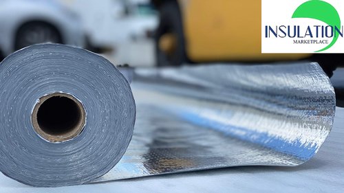 SmartFOIL- 4ft x 125ft Industrial Grade Radiant Barrier 500 sq. ft roll - Attic Foil, House Wrap, Reflective Insulation - Perforated, Breathable - Engineered FOIL (Blocks 95% of Radiant Heat)