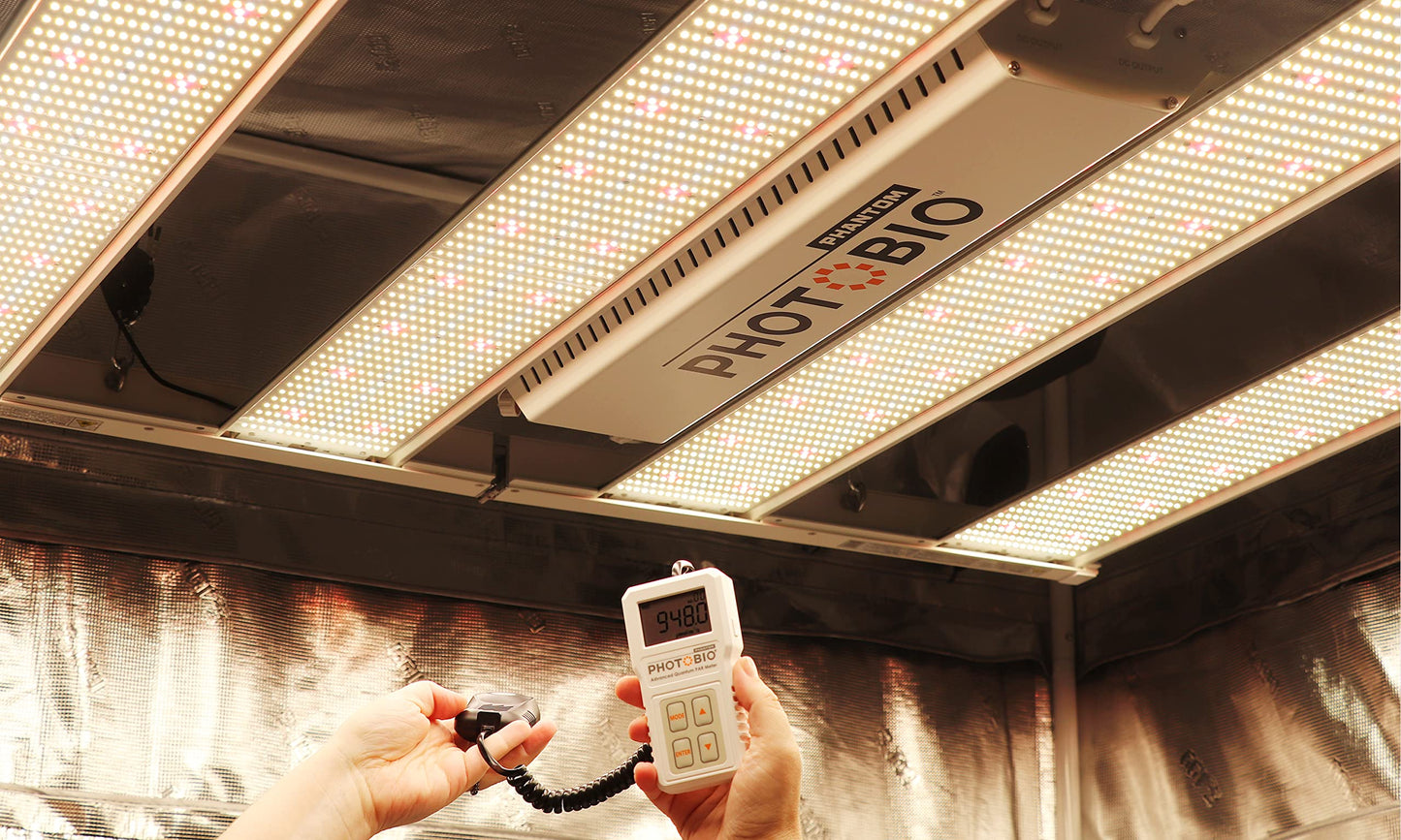 PHOTOBIO LGBQM2 Advanced Quantum Sensor PAR Meter (Micromoles), Measure Light Intensity