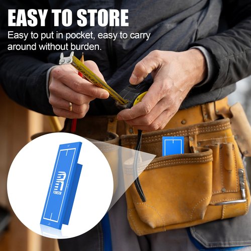 Magnetic Stud Finder, 1/4"、1/2" Reveal Gauge Tool, 1/8" Door Reveal Gauge, Stud Finder for Locate Screws and Accurate Jamb Marking