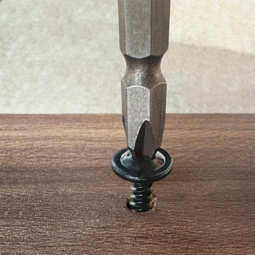 Black Wood Screws, #8×3/4 inch 300Pcs Black Phillips Modified Truss Head Wood Screws Quick Metal Self Tapping Zinc Oxide Used in Household Appliances,Furniture,Woodworking by B1jounie YA