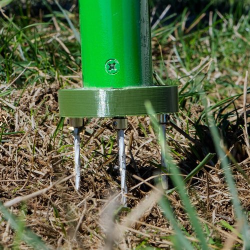 Spot Seeder Seed Dispenser & Cultivator with Seed Release Button
