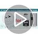 1/4 in Refrigerator Water Line Kit 25 ft with 11 fittings A-25ft-11pcs for Ice Makers RO Systems