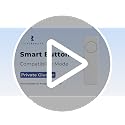 THIRDREALITY White ZigBee Smart Button 3-Way Remote Control Hub Compatible