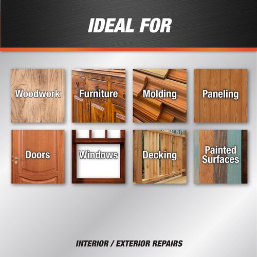 DAP 540 Series 00540 5.5oz Natural Plastic Wood-X W/Drydex, 5.5 OZ