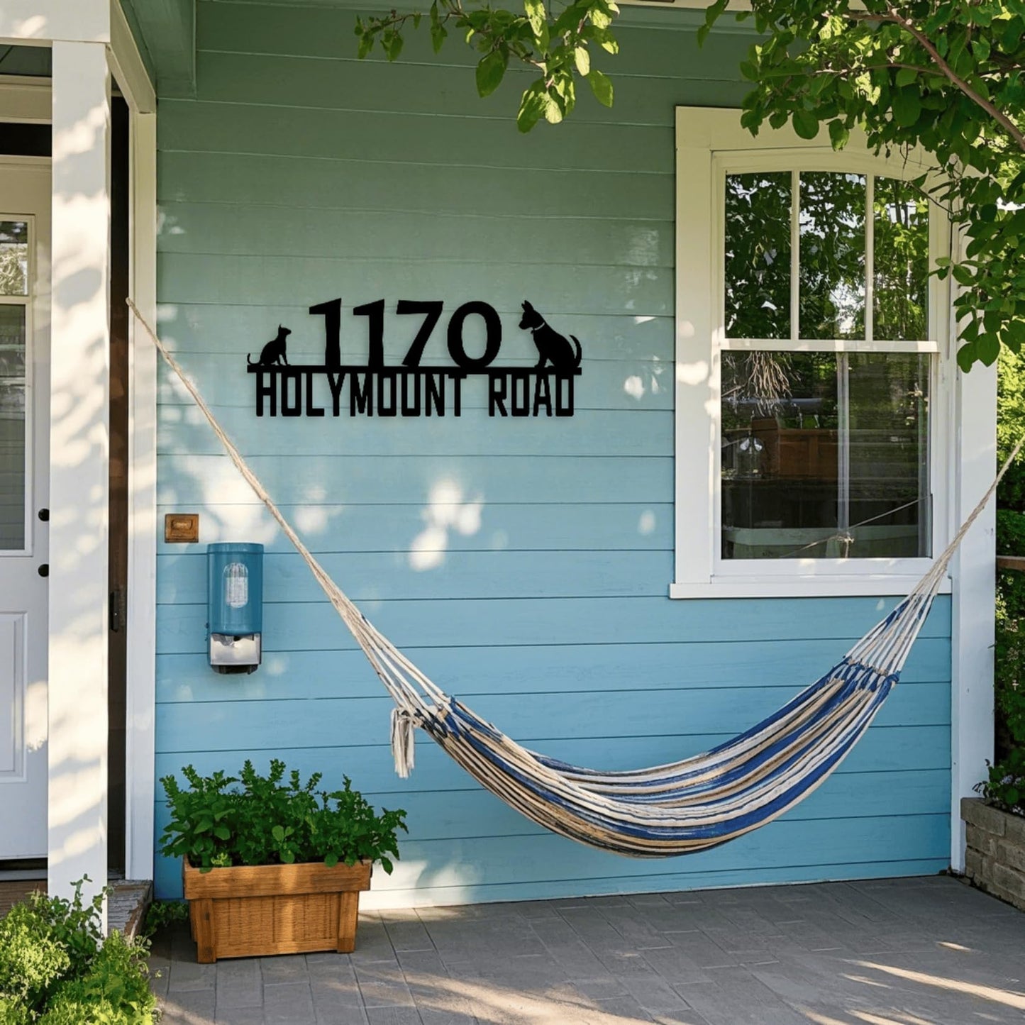 Custom Dog Mailbox Number,Personalized Cat House Numbers for Outside,Funny Address Numbers for Houses,Metal House Number,Address Signs for Houses,Custom Signs Outdoor Metal,Birthday Gifts