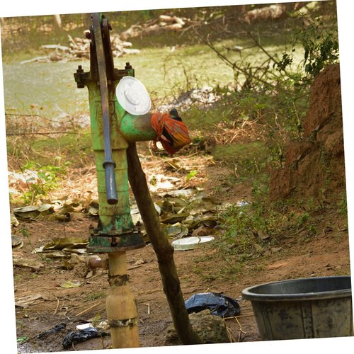 Luxshiny 4pcs Hand Water Pump Gaskets Well Pump Gasket Set Easy Installation for Manual Water Well Accessories