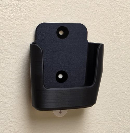 Makesus Fan Remote Holder Wall Mount Bracket for Merwry Home Decorators Collection Ceiling Fan Remote Control (1 Pk Black)