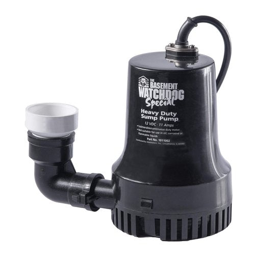 THE BASEMENT WATCHDOG Model BWSP 2,600 GPH at 0 ft. and 1,850 GPH at 10 ft. Special CONNECT Battery Backup Sump Pump System with WiFi-Capable 24-Hour-a-Day Monitoring Controller