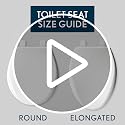 Bemis Elongated Slow Close Toilet Seat with Easy Clean Hinges - White