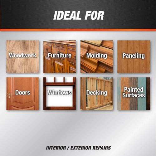 DAP 211442 Plastic Latex Based Wood Filler, 16 Oz, Natural, 2-6 Hr