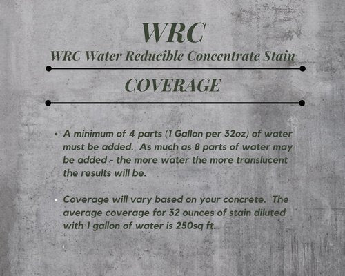 Concrete Stain Concentrate Just Add Water, User & Eco-Friendly Semi-Transparent Professional Grade Cement Stain, Concrete Resurrection Brand 32 Ounce Mocha - Medium Brown