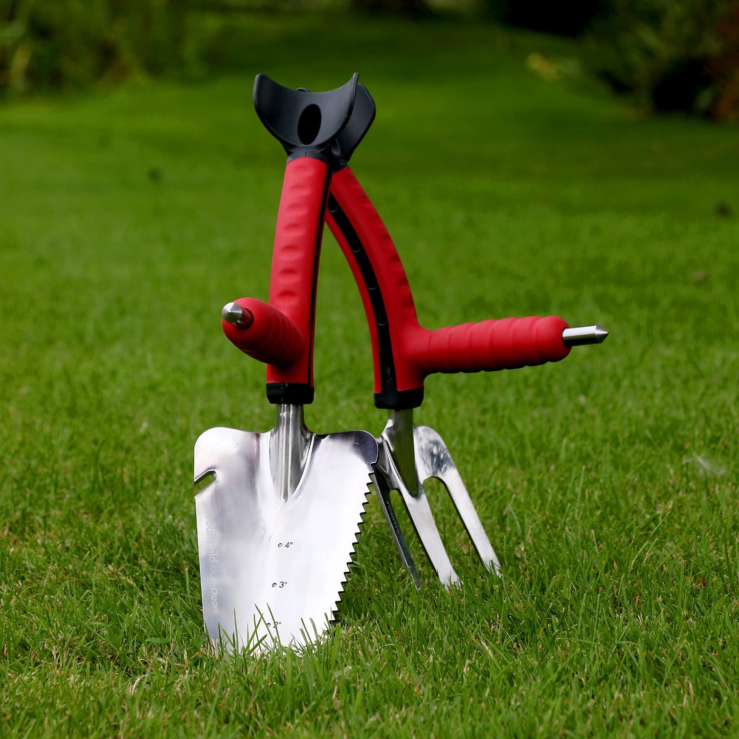 Roamwild Multi-Digger Dual Grip Garden Hand Trowel (Garden Hand Trowel)