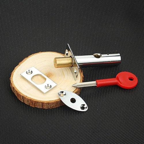 2Pcs Mortice Door Bolts With Star Key AntiTheft Door Security Rack Bolts Pipe Tube Well Security Mortise Lock Enduring